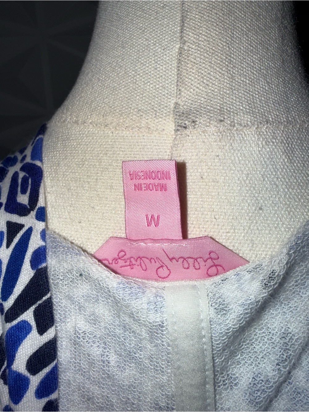 Lilly Pulitzer Harmon Hoodie Taverna Tile Sz M - Picture 4 of 4